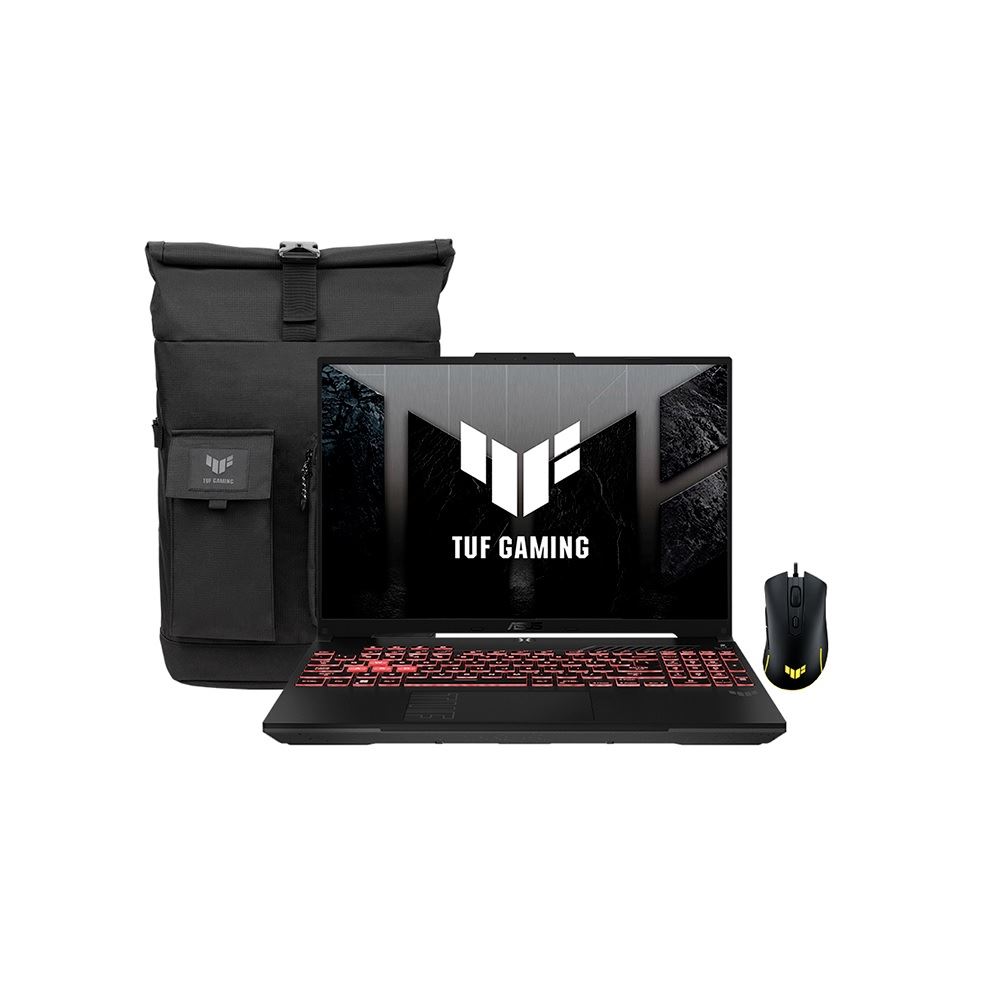 Notebook ASUS TUF FX607VJB-RL209 F16 16 Pulgadas WUXGA IPS Core 5 210H hasta 4.8G 8GB DDR5 RTX 3050 6GB