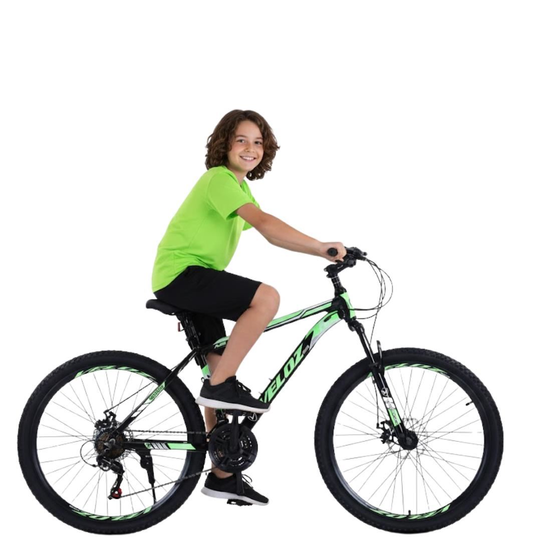 Bicicleta Montañera Deportiva Aro 24 «LANDER ROMA» Edición Limitada Green