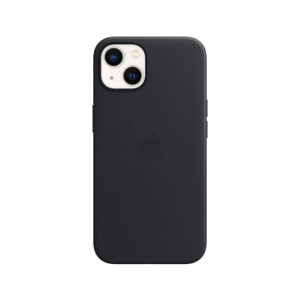 Case Compatible con iPhone 15 de Cuero con Magsafe Leather Case Negro