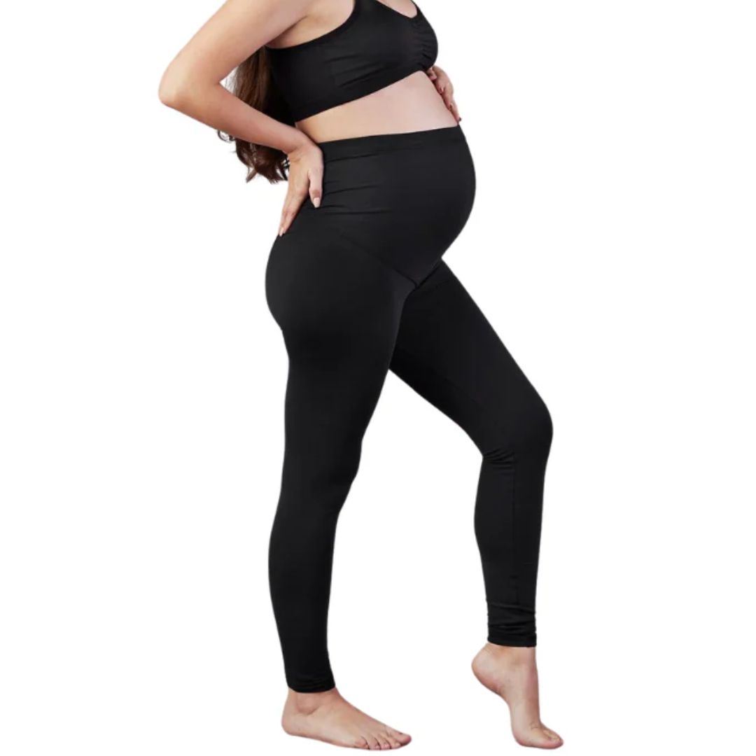 Leggins de maternidad / embarazada de algodon licrado