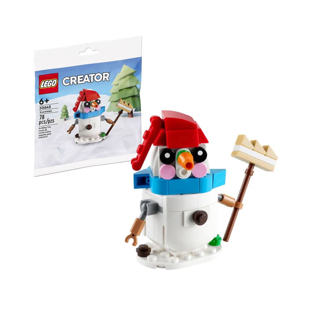 Lego Creator Snowman Poly 30645