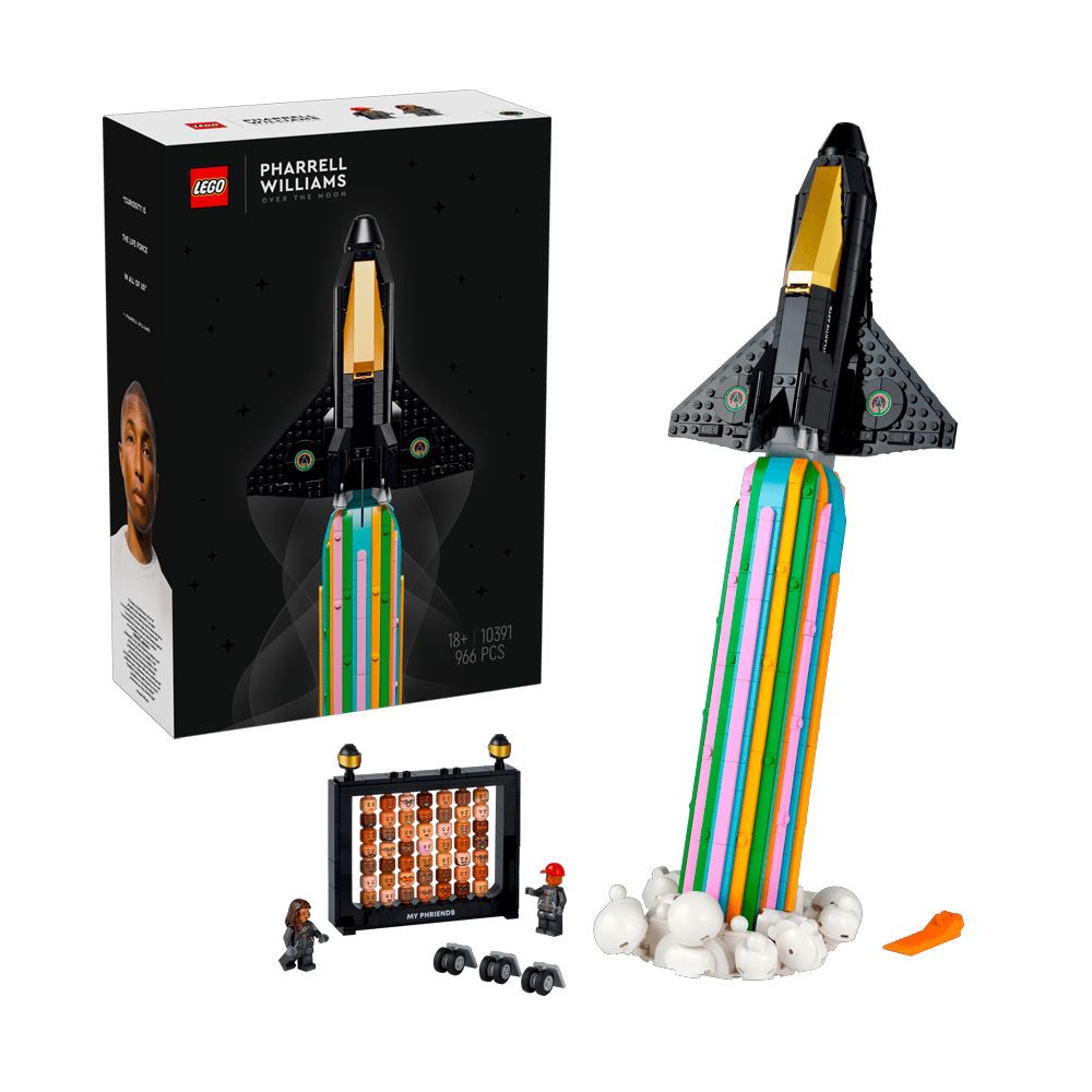 LEGO Icons Over the Moon with Pharrell William 10391
