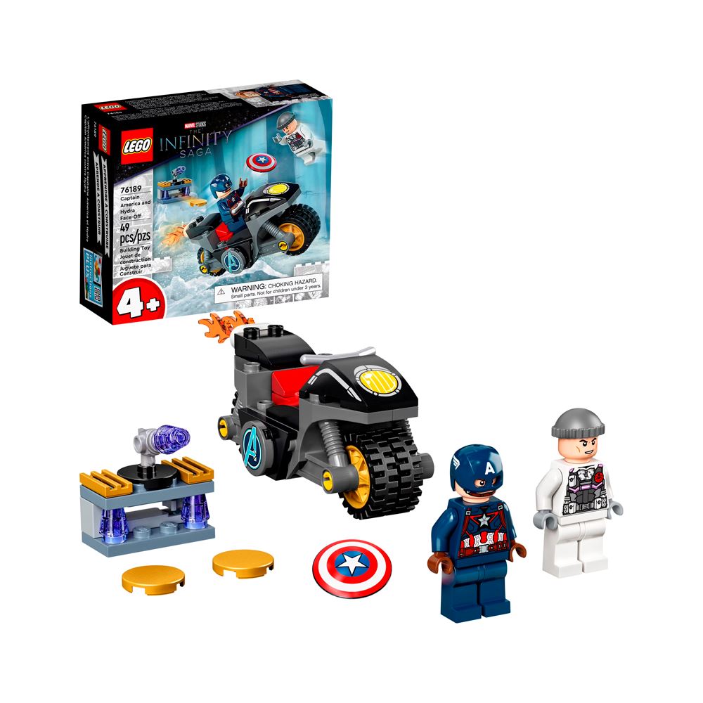LEGO Marvel Captain America and Hydra Face Off 76189