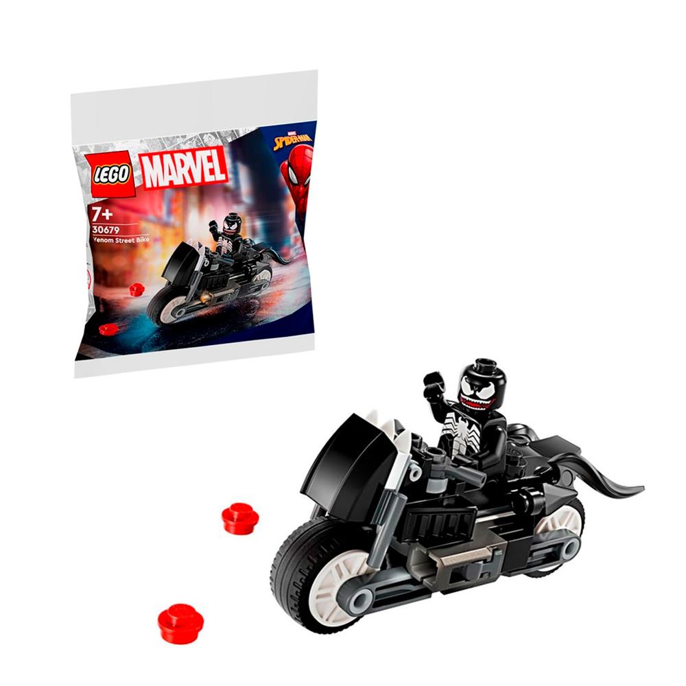 Lego Marvel Venom Street Bike 53 Piezas 30679