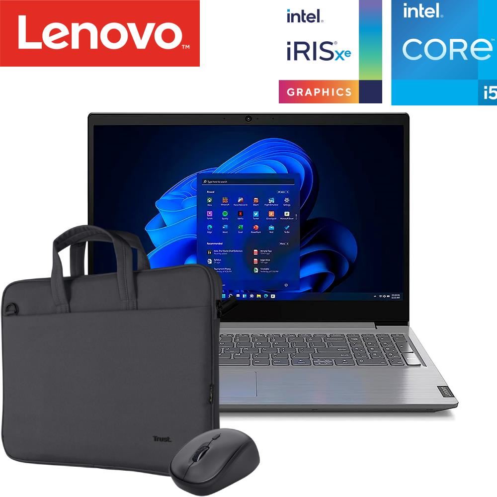 Laptop Nueva Lenovo V15 G5 IRL Core I5 13va Gen 16GB RAM 512GB SSD + 500GB HDD EXTERNO + MALETIN Y MOUSE