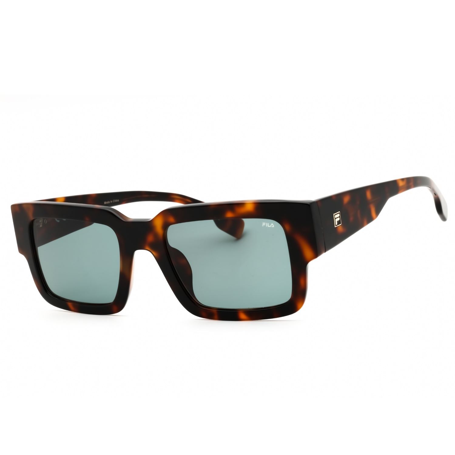 LENTES DE SOL FILA SFI314V COLOR MARRON HABANA BRILLANTE UNISEX