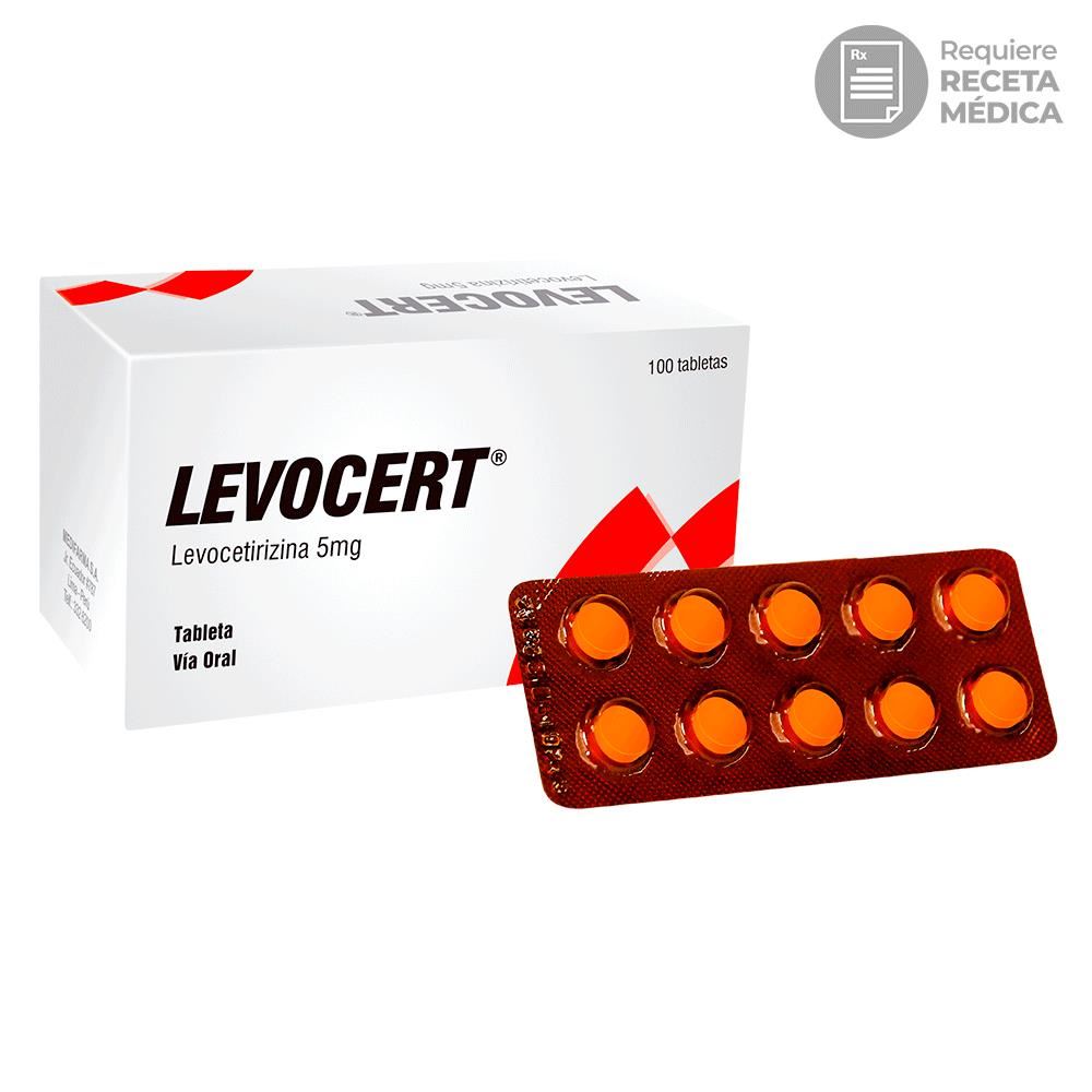 Levocert 5 mg Tabletas Recubiertas