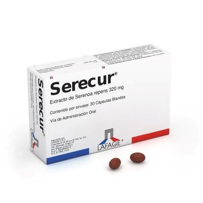 Serecur 320 Mg Cápsulas Sin Sabor