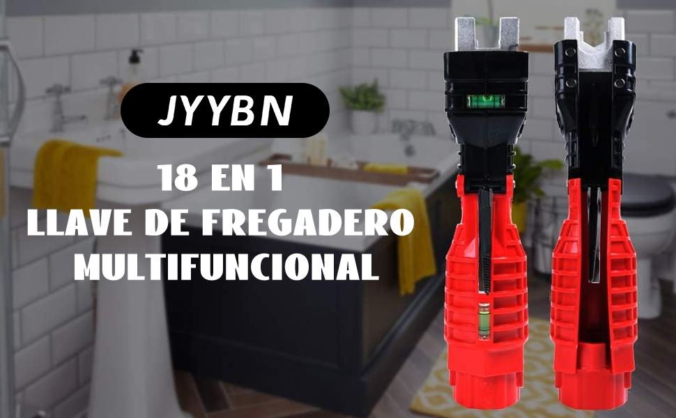 18 EN 1 LLAVE DE FREGADERO MULTIFUNCIONAL