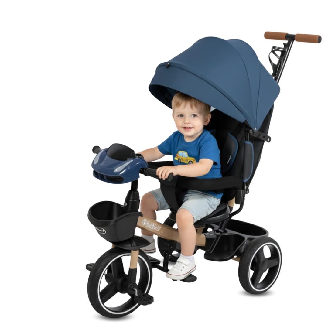 Triciclo Guiador para Niños «LIGEND SUPRA » Edición Limitada Blue
