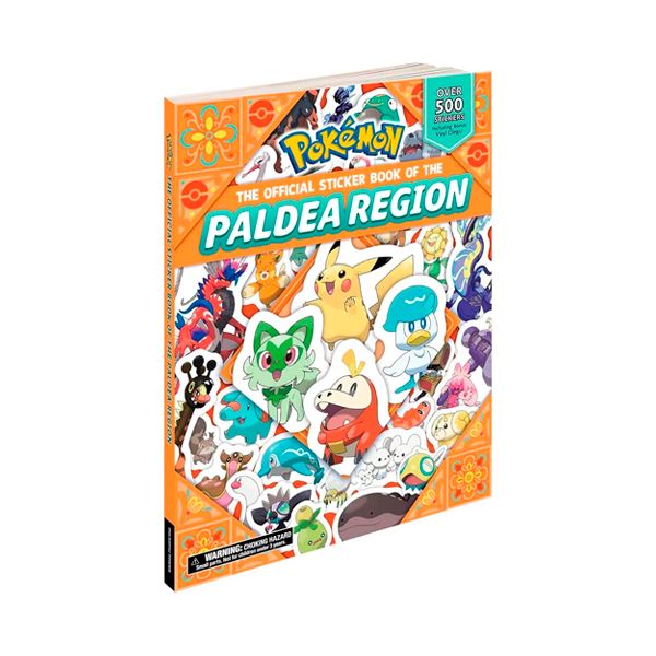 Libro Sticker Pokemon Paldea Region