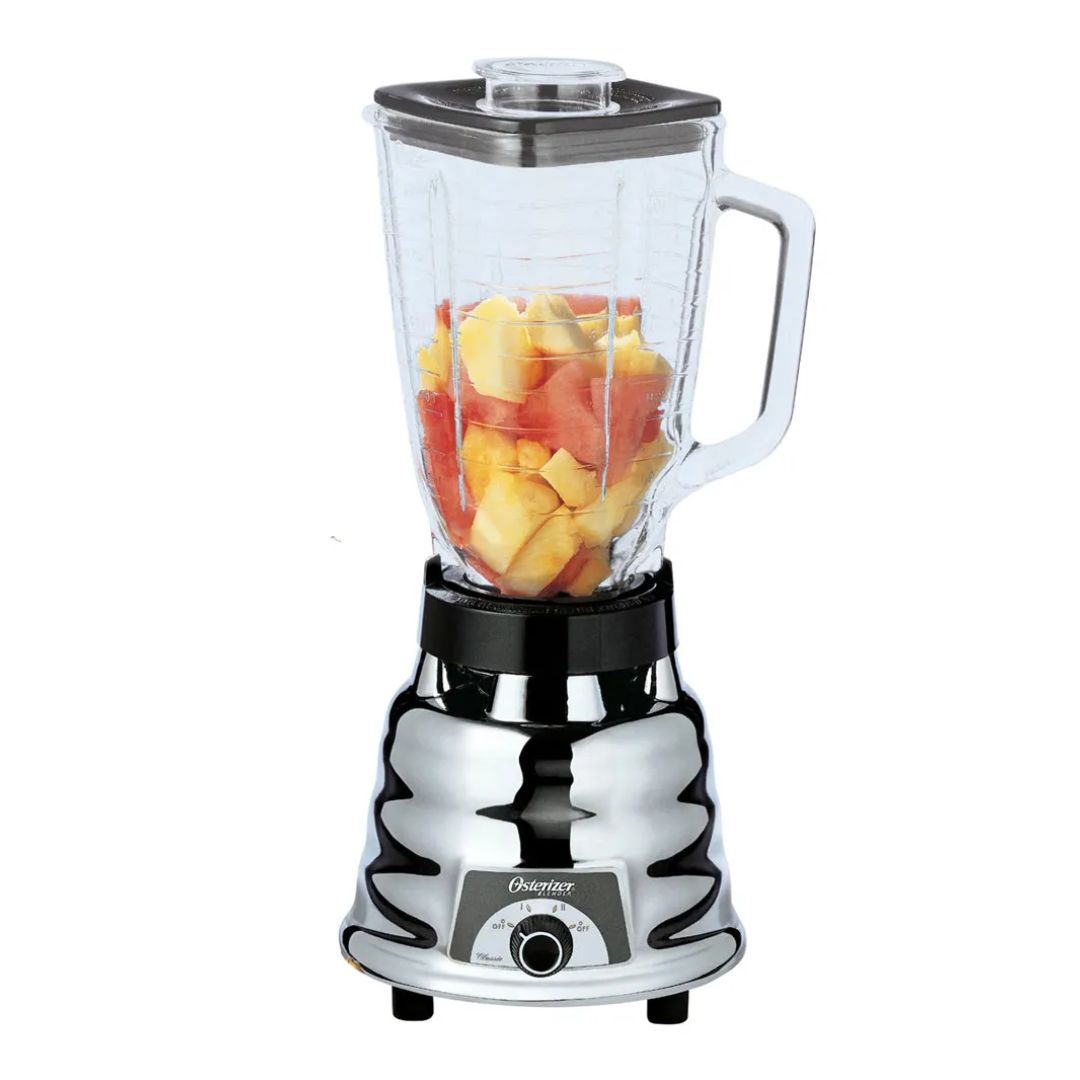 LICUADORA CLASICA OSTER 2 VELOCIDADES CROMADA - 250-22