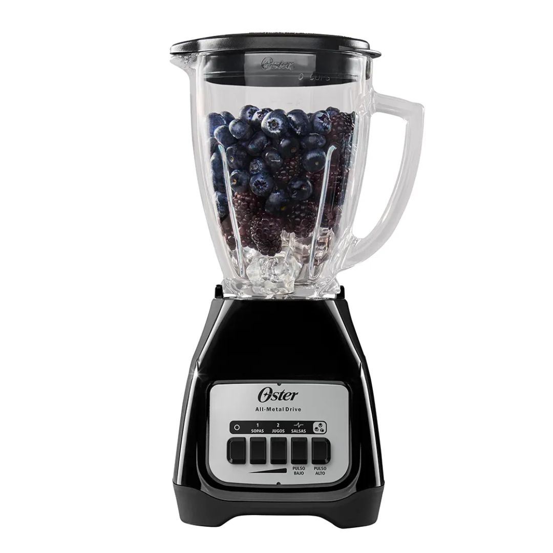 LICUADORA OSTER 2 VELOCIDADES PULSO ALTO Y BAJO 800W NEGRA - BLSTKAGBPB