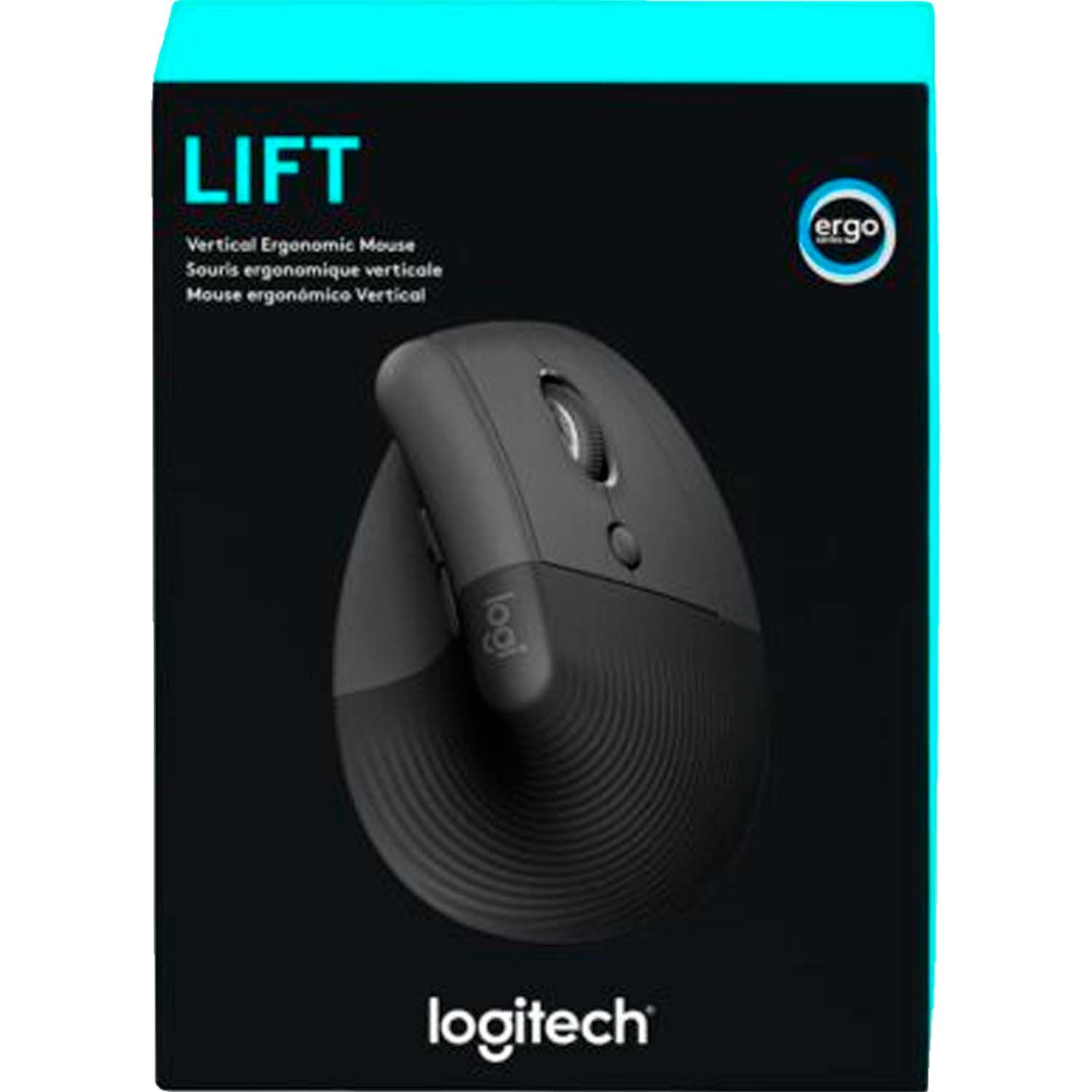 Mouse Logitech Lift Vertical Wireless Oficina - Blanco LOGITECH