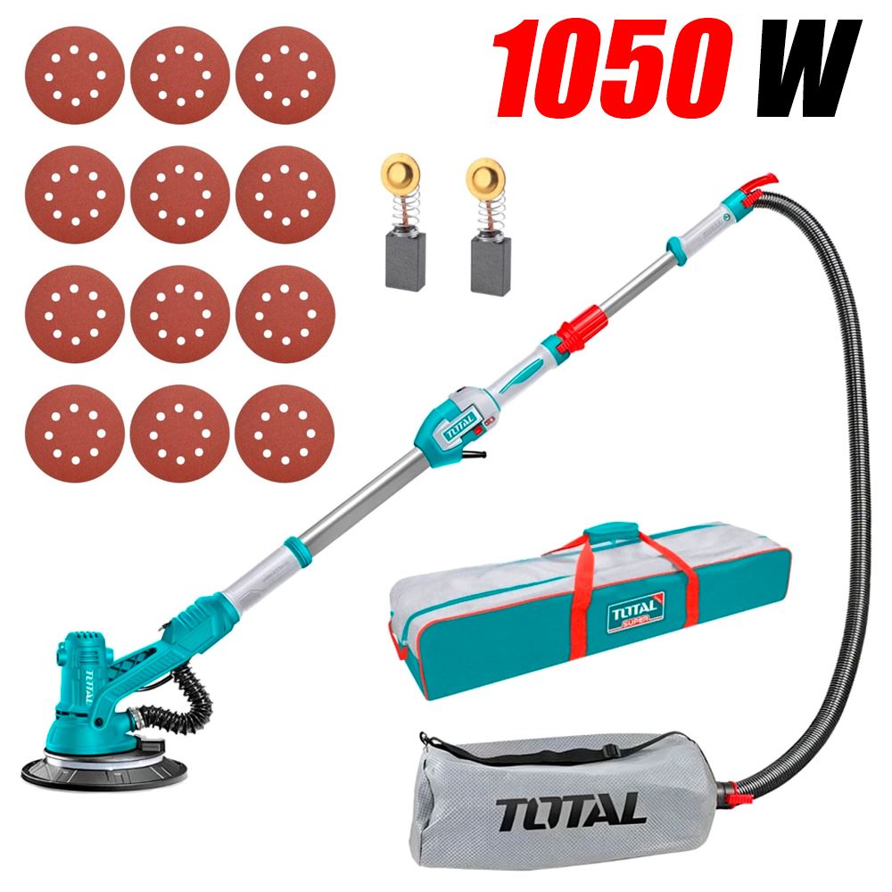 Lijadora Pared Telescopica Techo Drywall Paneles Yeso 9″ Total TDWS105016 1050W