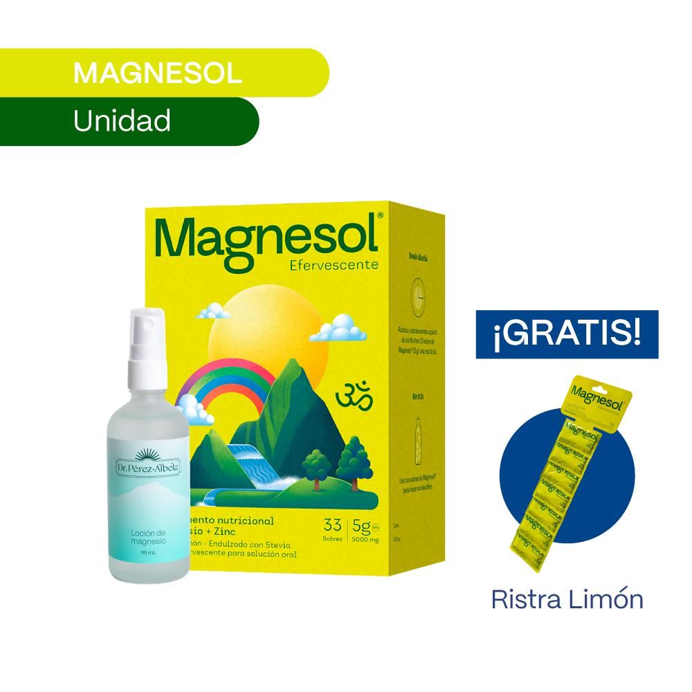 PACK MAGNESOL LIMON + LOCIÓN DE MAGNESIO