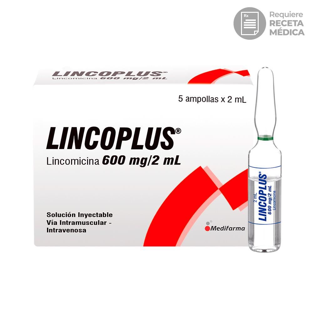 Lincoplus 600 mg/2 mL Solución Inyectable