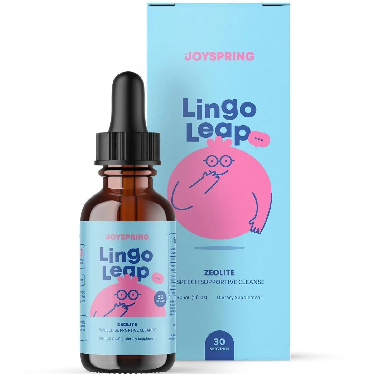 JoySpring Lingo Leap Zeolite 30ml Suplemento Infantil con B12 y D3 (+3 años)