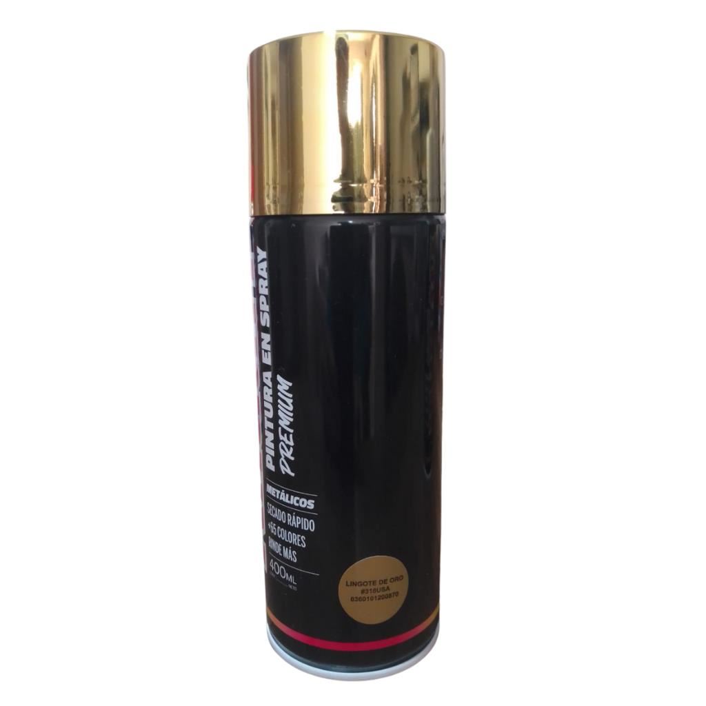 Pintura Spray Knauf Color Lingote de Oro #318USA - Oro