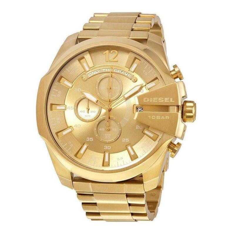 Reloj Diesel Dz4360 Gold Nuevo Genuino para Caballero