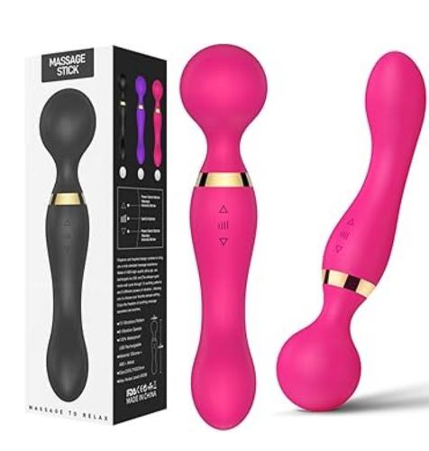 Massage Stick Vibrador Intimo Doble Cabeza Alta Calidad Masajeador 2 En 1 Vibrador Multiuso