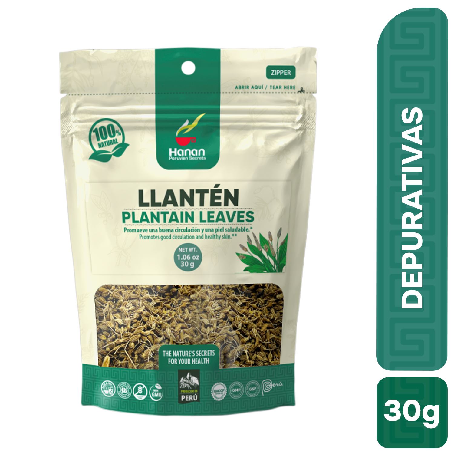 Llantén Infusión Hanan 30g