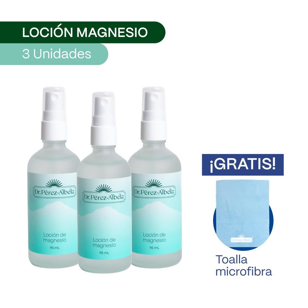 TRIPACK: LOCIÓN DE MAGNESIO X 95ML