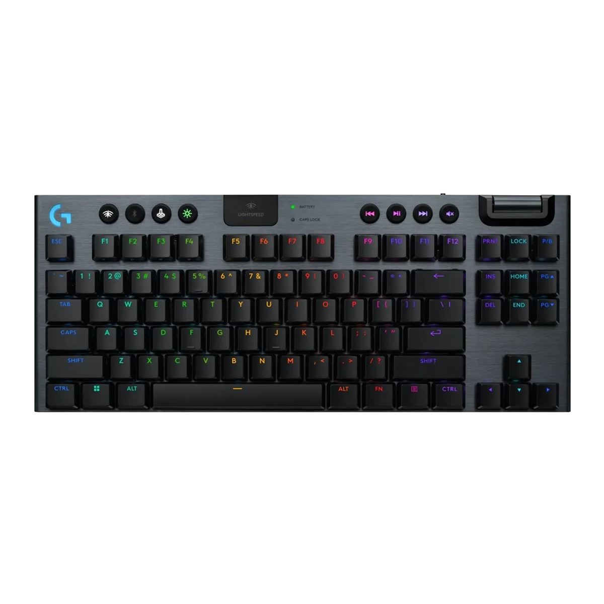 Logitech G - Teclado G915 X TKL Wireless RGB Switch Tactile - Negro