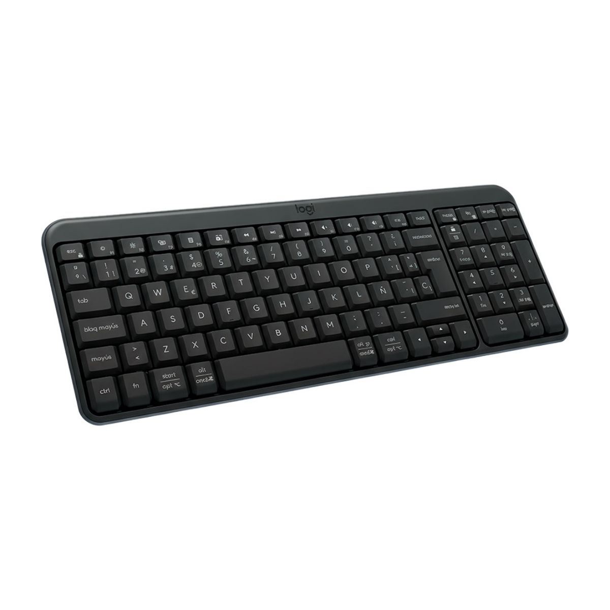Logitech - Teclado K250 Bluetooth Wireless Español - Negro