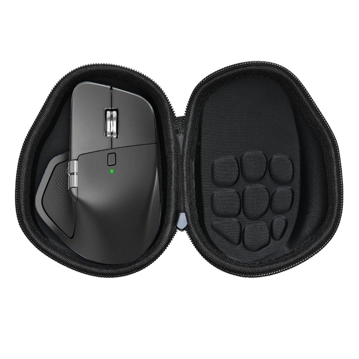 Logitech - Mouse Mx Master 4 Wireless Negro + Estuche Rígido