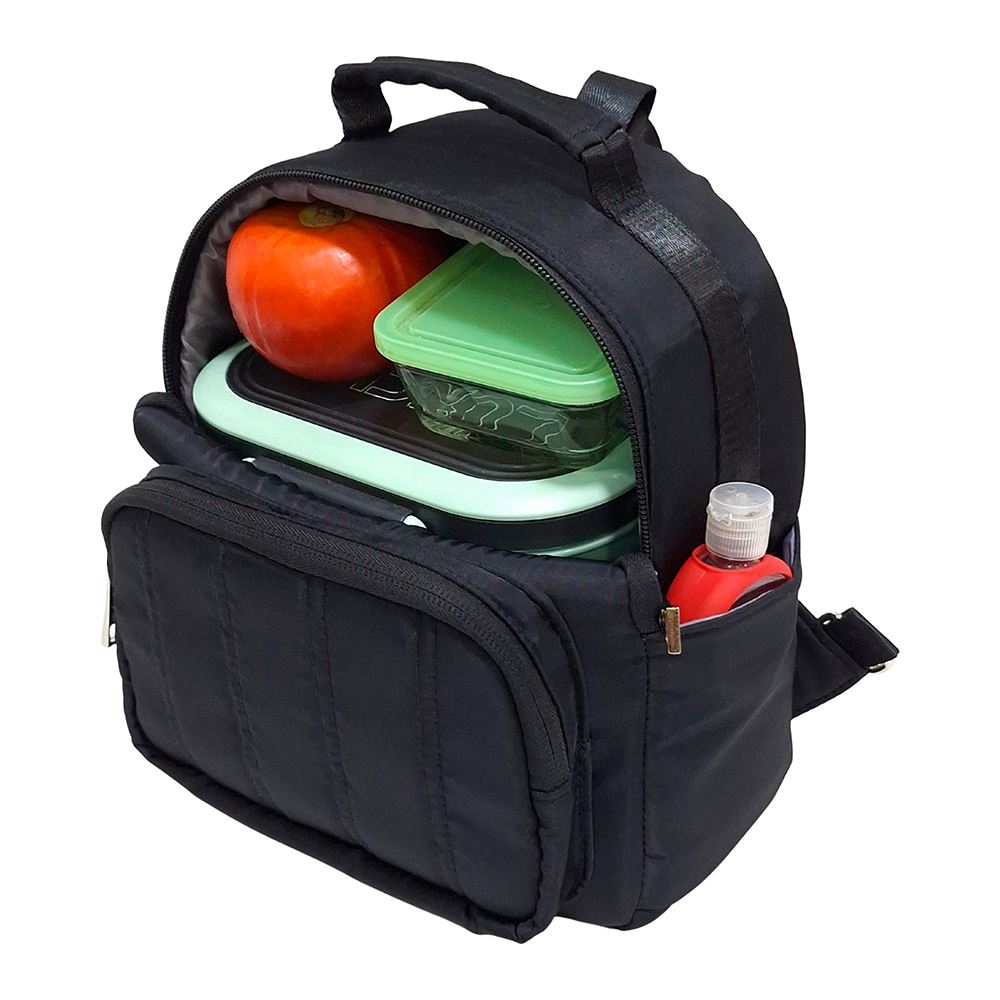 Lonchera Térmica Modelo Kawai Kengar - Negro