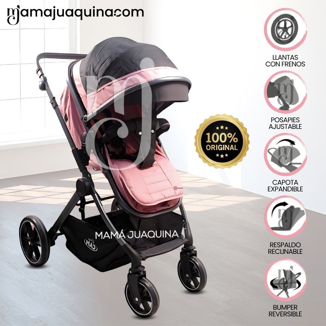 Coche Moisés Travel System «NEW LONDRES» Pink