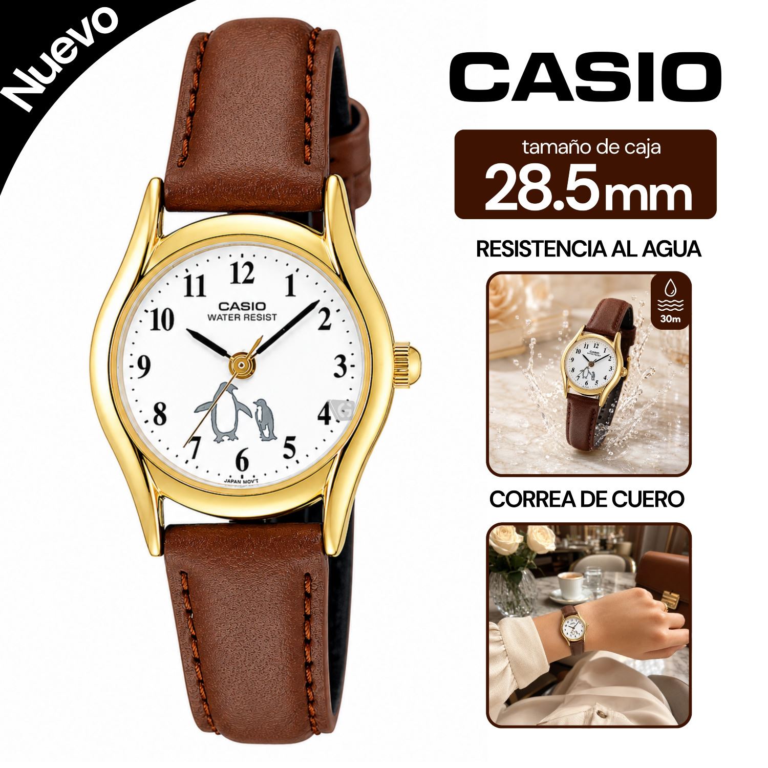 Reloj Casio Para Mujer LTP-1094Q-7B6R
