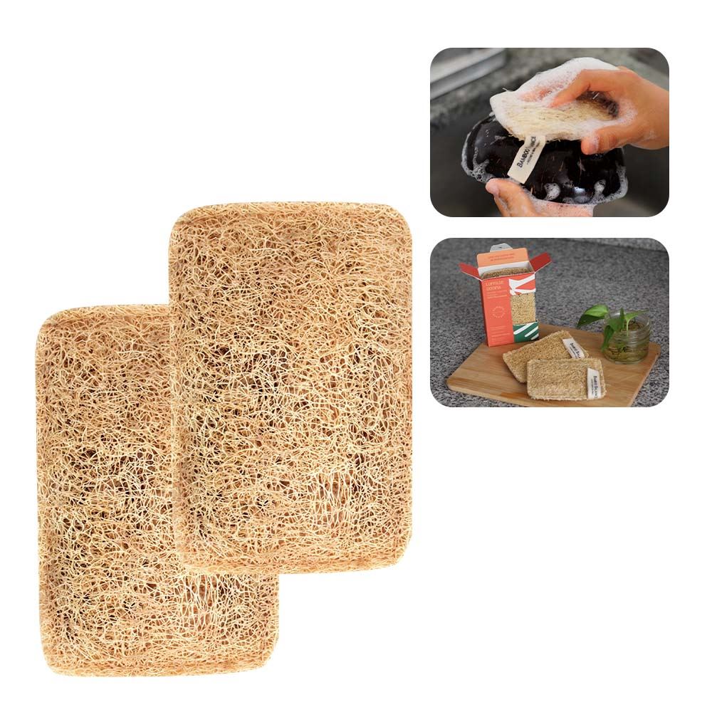 Esponja Vegetal para Cocina Luffa Bamboo Balance Duopack