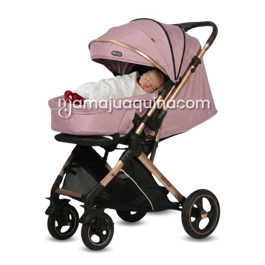 Coche Moisés Travel System «LUK-AS» Edición Limitada Pink