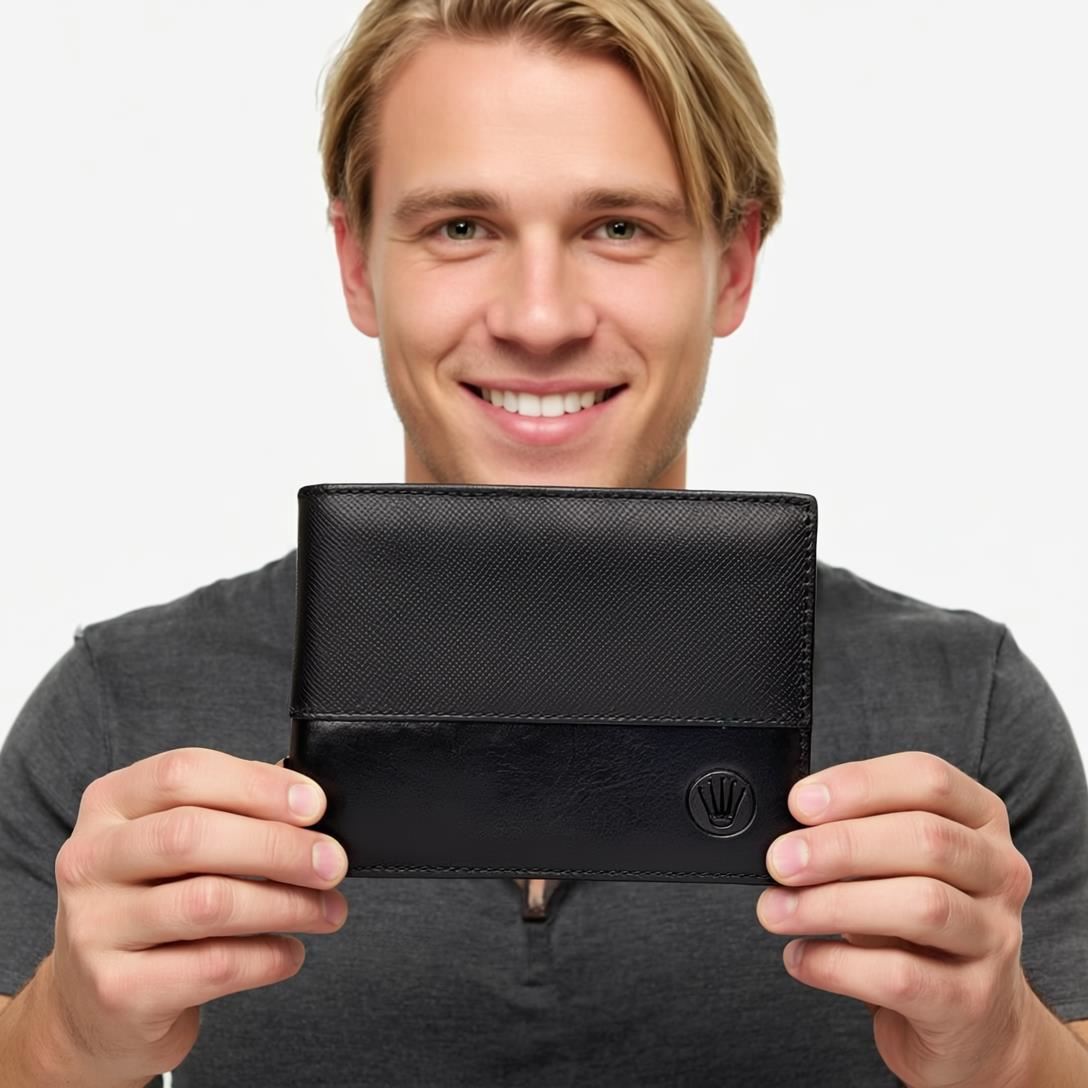 Billetera Hombre Cuero Dlujo Luka Paric