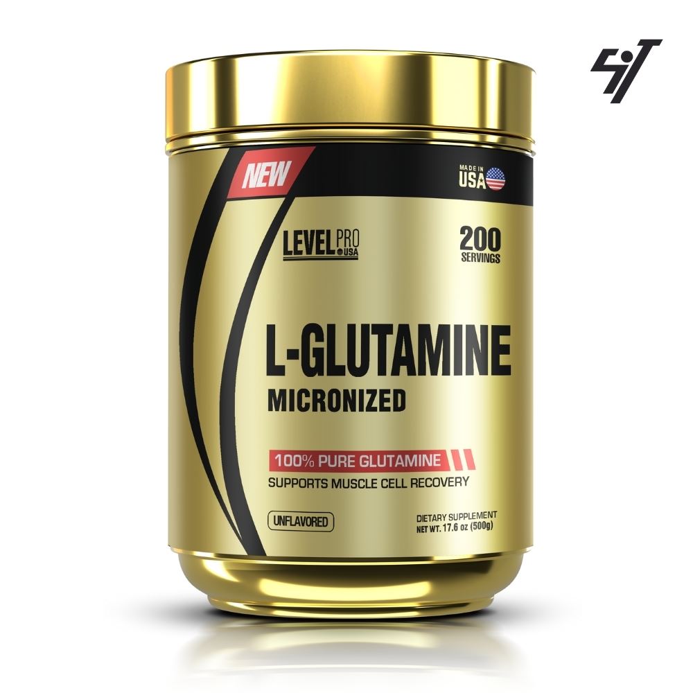 Glutamina Micronizada Level Pro 500Gr