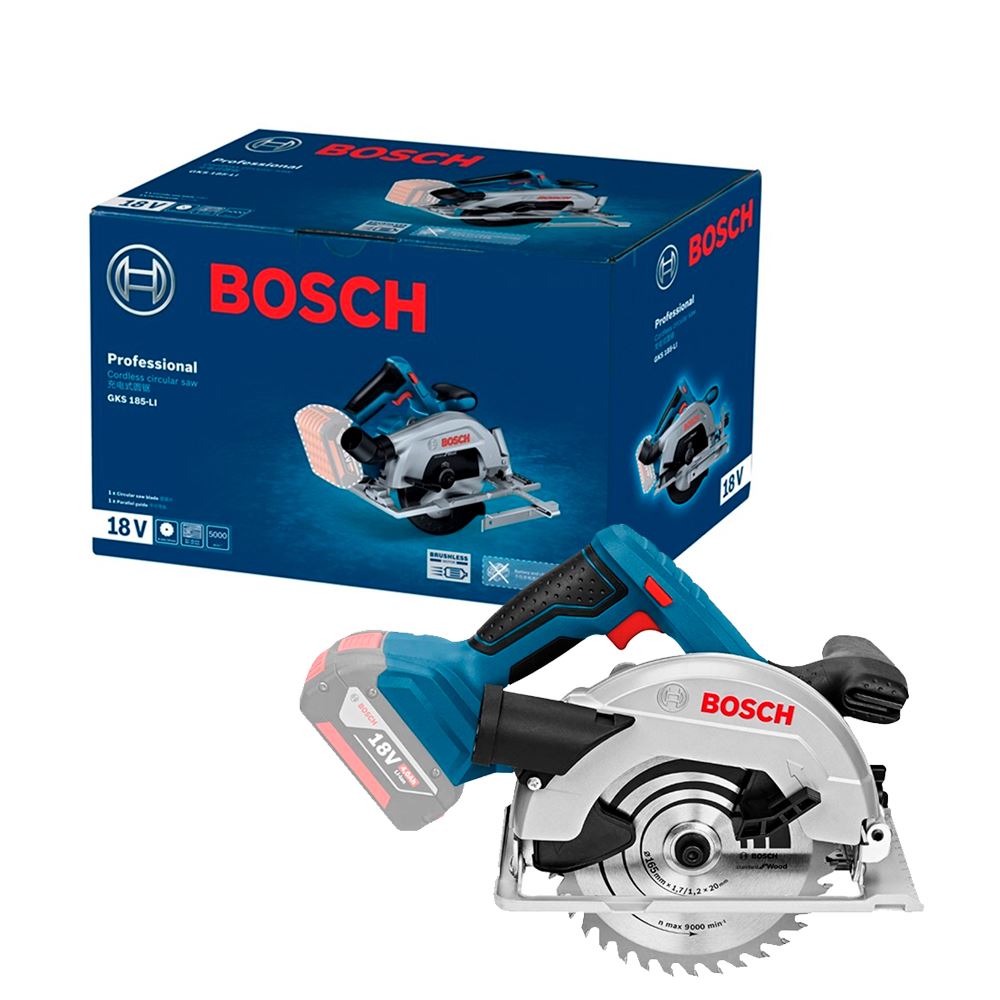 Bosch Professional Gks 12 V-26 Sierra circular inalámbrica (sin batería y  cargador) - Caja de cartón