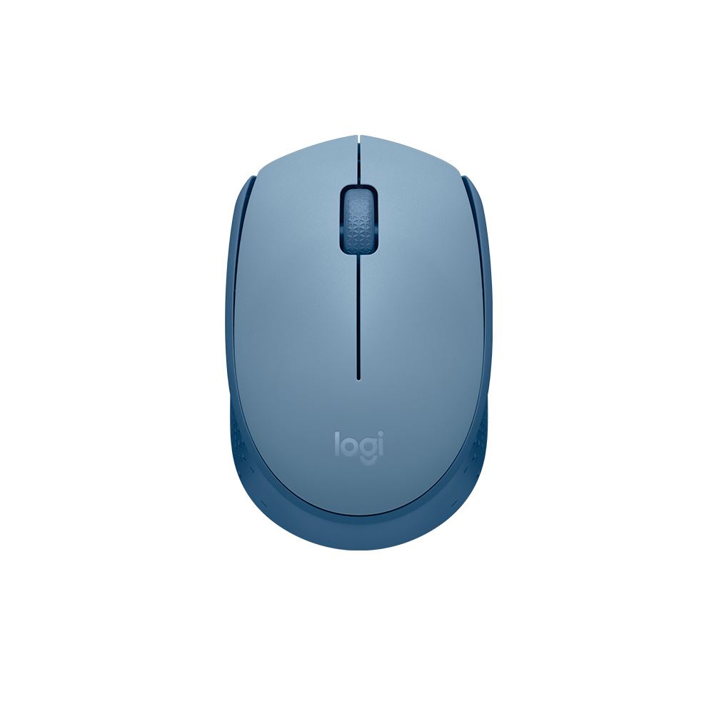 MOUSE INALAMBRICO LOGITECH M170  BLUE GRAY