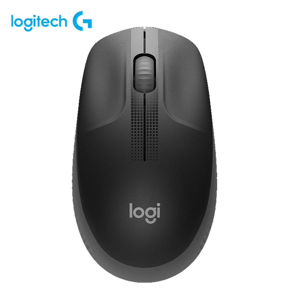 Mouse Logitech M190 Wireless Full-Size Charcoal