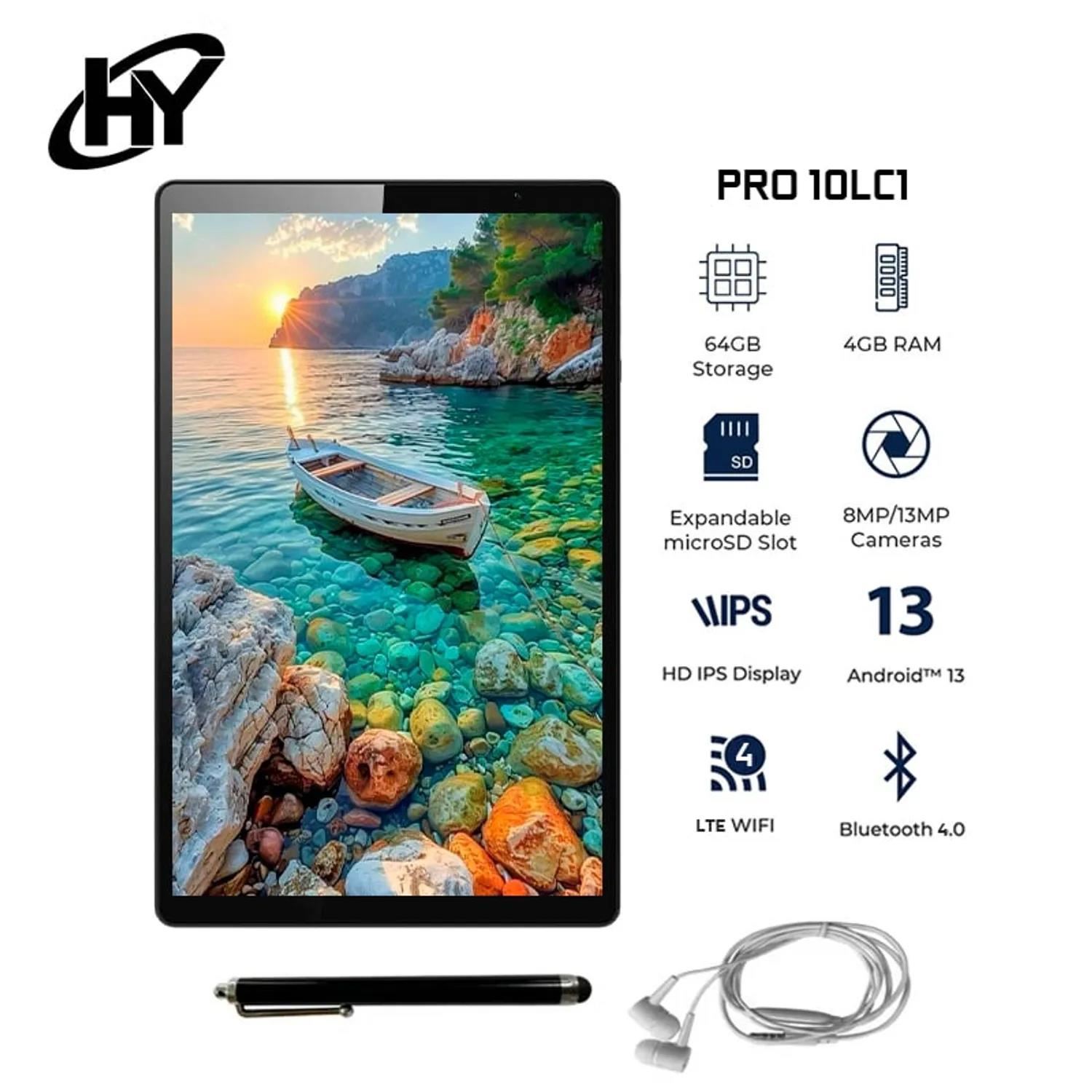 Tablet Hyundai HyTab Pro 10LC1 4G LTE 10.1” 64GB + 4GB RAM Octa-Core Android 13