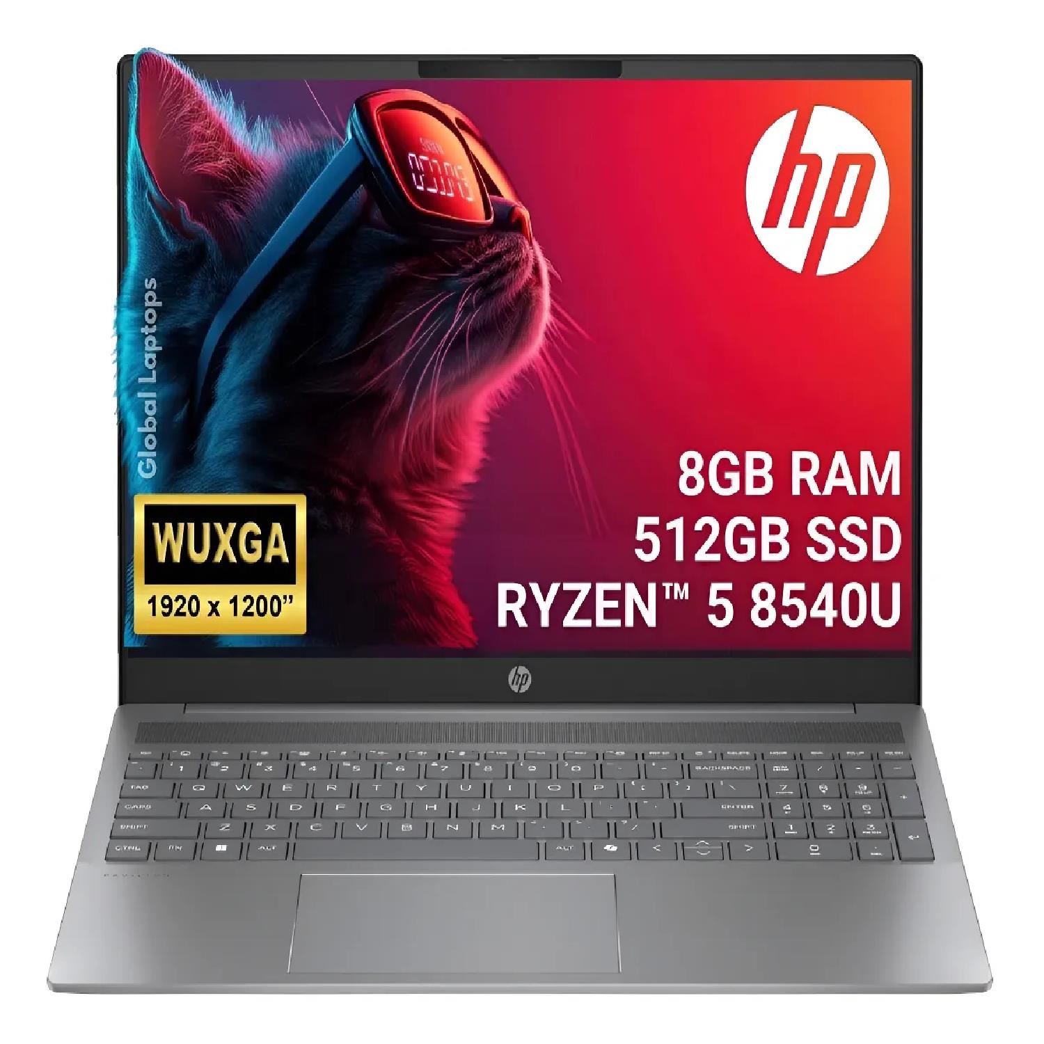Laptop HP Pavilion 16" AMD Ryzen 5 8540U 16-AG0052 Versión Americana Open Box