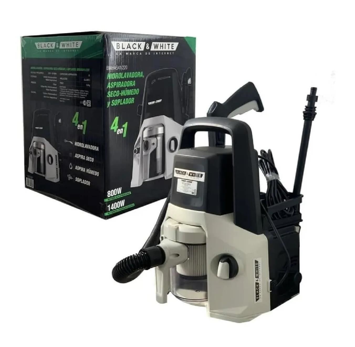 Hidro lavadora 4 en 1 Black & White BWHAS41/220