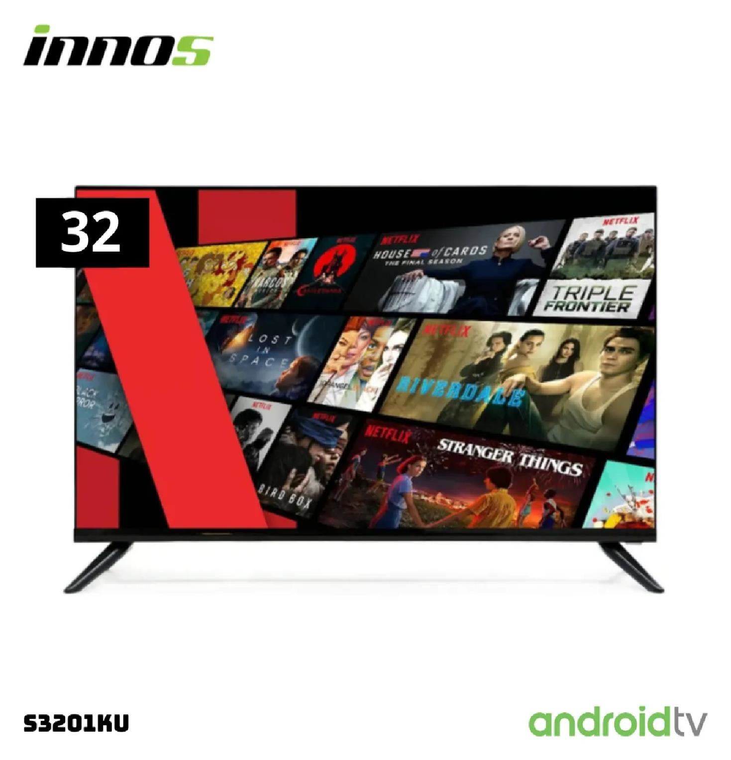 TELEVISOR INNOS S3201KU SMART TV 32” HD ANDROID TV