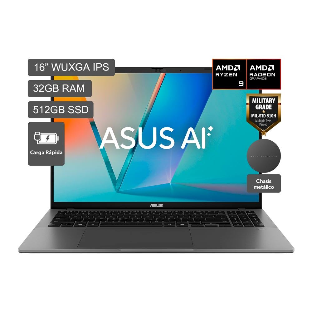 Laptop Asus Vivobook S16 16" AMD Ryzen 9 270 512GB 32GB M3607HA-RP053W