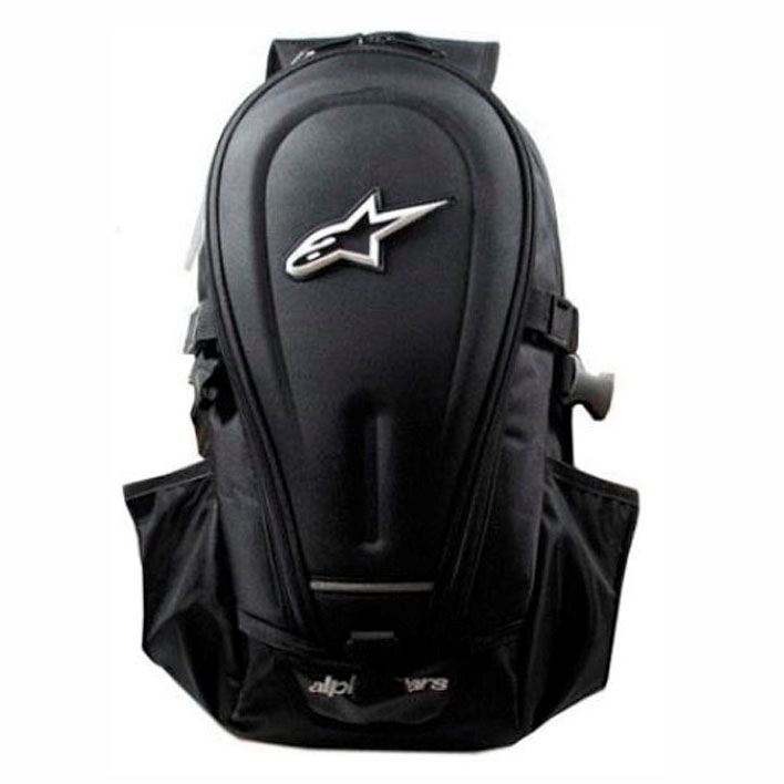 Mochila Para Motociclista Con Malla Porta Casco