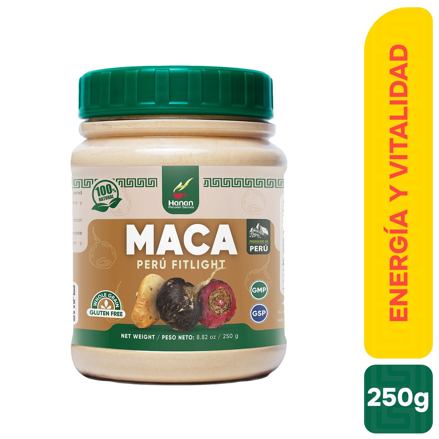 Maca en Polvo Frasco Hanan 250g