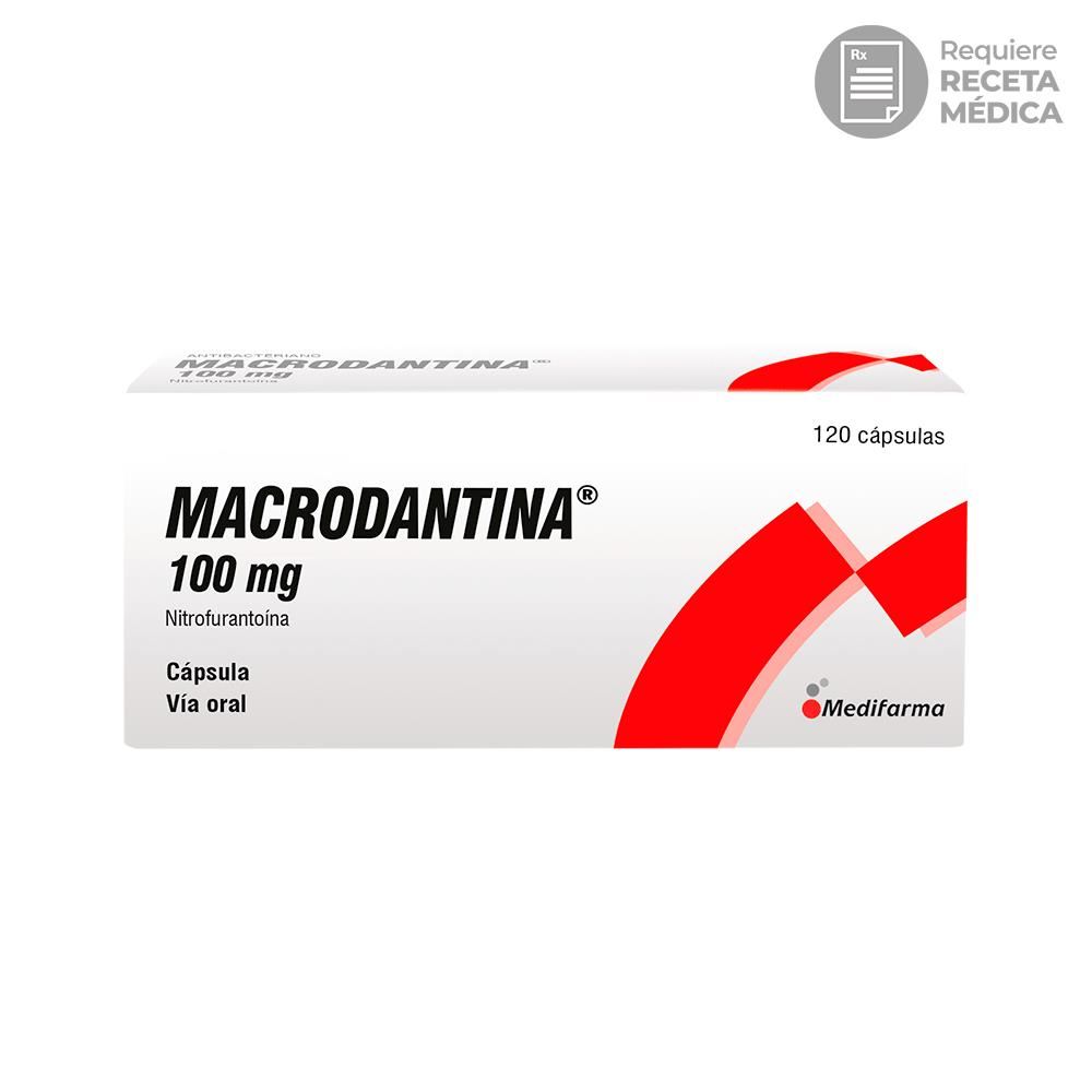 Macrodantina 100 mg Cápsulas