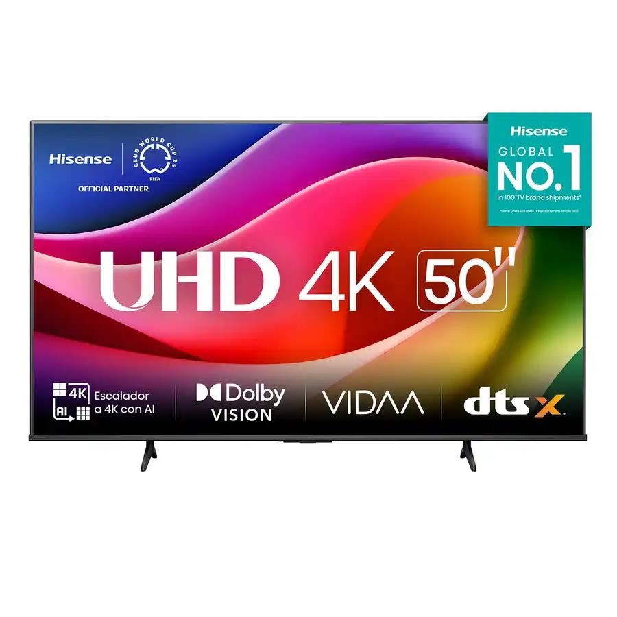 Televisor HISENSE LED 50 UHD 4K Smart TV 50A5N
