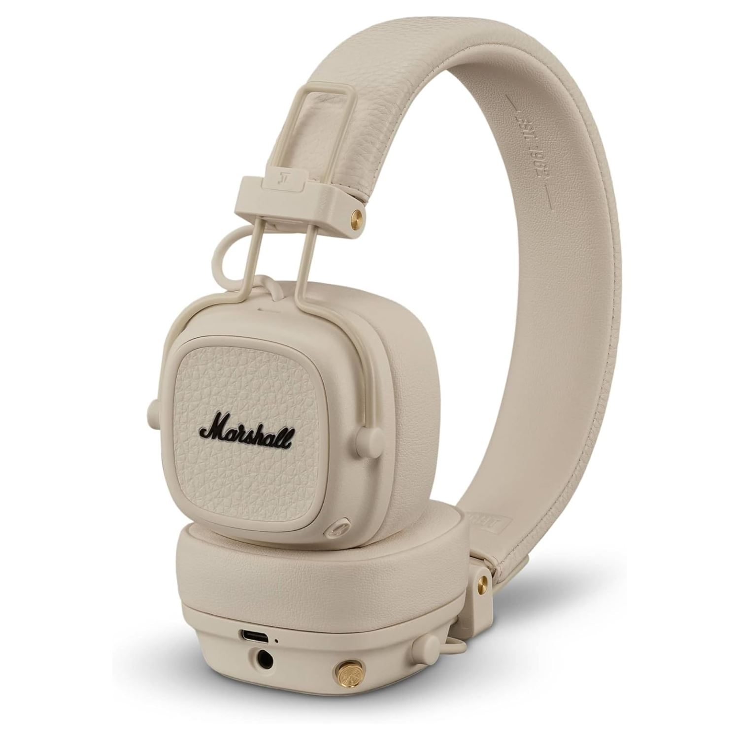Audífonos Bluetooth Marshall Major V On-Ear Wireless 100Hrs Crema